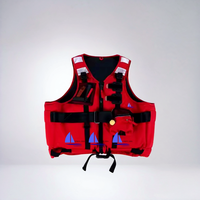 Gilet de sauvetage multifonctionnel en mousse EPE et tissu Oxford avec sangles réglables 75N Flottabilité Certifié ENISO 12402 pour tous les âges