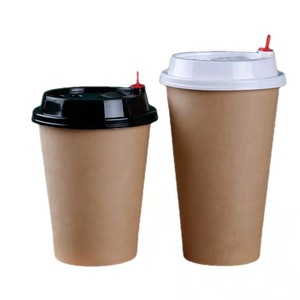 12oz Custom Printed PE Coated Double Wall Paper Cup Wholesale Coffee Cup