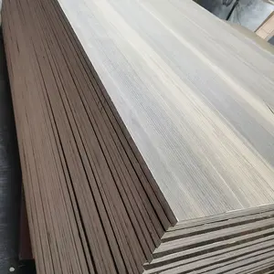 Tongli Basswood Sheet Oak Lembar Kayu Jati Osb Panel Dinding Kayu MDF Papan Kayu Lapis Kayu