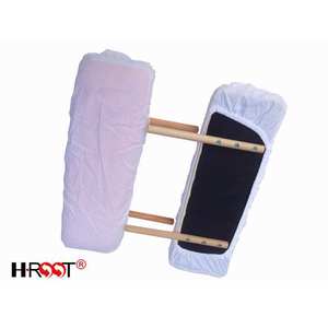 Funda de Cama de Algodón Blanco Hecha a Medida para Camas de Masaje y Belleza - Product Image 1