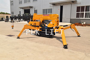 Grúa Araña Inalámbrica de 2t y 3t con Estabilizadores Articulados, Grúa Diesel Compacta y Telescópica para Construcción - Product Image 4