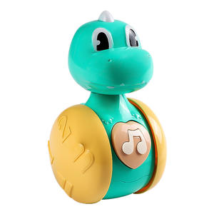 Venta al por mayor Little Deer Roly-Poly Juguete educativo de aprendizaje temprano <span class=keywords><strong>para</strong></span> niños Dibujos animados de plástico Squeaky Little Dinosaur <span class=keywords><strong>para</strong></span> bebé - Product Image 1