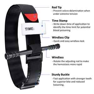 Garrot jetable médical de 3.8x95cm pour la formation aux premiers secours - Product Image 4