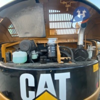 Excavatrice sur chenilles à bras court CAT308CCR 8t d'occasion de haute qualité, moteur Cat d'origine, lot en stock réel