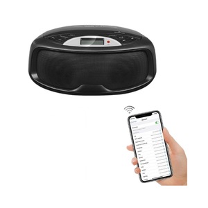 Lecteur <span class=keywords><strong>CD</strong></span> <span class=keywords><strong>Walkman</strong></span> modèle X8, lecteur de musique portable pour la maison, microphone, sortie USB 2W, connecteur RCA, inclut un écran et des boutons - Product Image 5