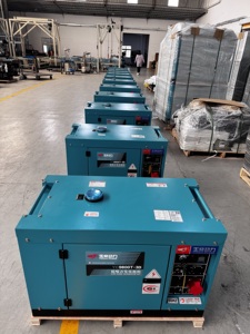 Générateur diesel silencieux portable à cadre ouvert pour usage domestique Yuchai 3KW 5KW 6KW 8KW 10KW 12KW 15KW refroidi par air 50HZ/60HZ - Product Image 2