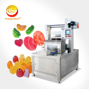 Orme Hướng dẫn sử dụng 2 colour <span class=keywords><strong>Lollipop</strong></span> tiền gửi Gummy cứng luộc Gelatine kẹo bánh kẹo làm cho máy - Product Image 1