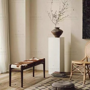 <span class=keywords><strong>In</strong></span> <span class=keywords><strong>legno</strong></span> massello camera da letto sgabello di design pelliccia tavolo da pranzo spiccioli elegante <span class=keywords><strong>panca</strong></span> per uso domestico - Product Image 3