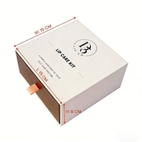 Boîte de soin des lèvres à tiroir coulissant de luxe Emballage haut de gamme pour les produits de soin des lèvres haut de gamme Cadeaux de beauté
