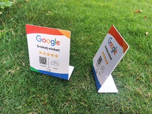 Support de commentaires Google en acrylique en vrac avec fonction NFC et carte RFID pour comptoir de salon ou de bureau - Product Image 3