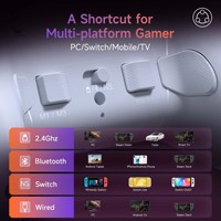 Manette de jeu EasySMX X20 édition Black Myth Wukong, sans fil, vibration, éclairage RVB pour PC, Steam, Android, iOS, pour jeux