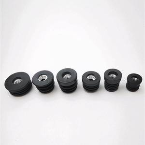 Almohadillas de Plástico para Muebles Shih Hung, Patas Ajustables de Plástico Negro para Escritorio, Sofá y Uso Doméstico - Product Image 1
