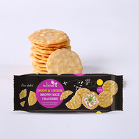 Casse-croûte de riz coréen de haute qualité, saveur originale, biscuits