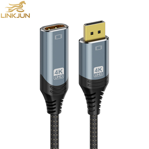4K DP Male <strong>HDMI</strong> Female A052 Converter Adapter Cable Compatible Graphic Cards Audio Video <strong>Output</strong> <strong>HDMI</strong> Cable for Speaker MP3 - Product Image 1