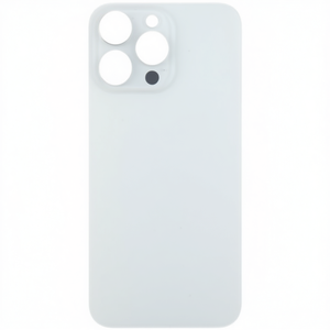 Coque arrière pour iPhone 15 Pro Titane Naturel Blanc - Product Image 2