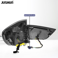 JUSHUN Ensemble de feux arrière améliorés pour BMW X3 F25 2010-2017, clignotants dynamiques LED, feux de freinage, accessoires de voiture