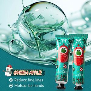 Nouvelle lotion <span class=keywords><strong>pour</strong></span> les <span class=keywords><strong>mains</strong></span> OEM SADOER, marque privée, cadeau de Noël, avocat, camomille, miel, hydratante, blanchissante, anti-âge, mini format - Product Image 2