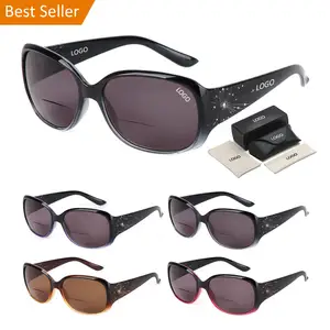 2022 Cheap Hot Sale Fashion Women Designer Reading Glasses Bifocal Sun Reading Glasses Luxury Bifocal Reading Glasses