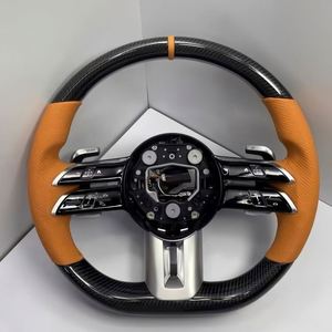 Volant personnalisé en cuir de haute qualité, 1 pièce, pour <span class=keywords><strong>Mercedes</strong></span> Benz, vente en gros, directement de l'usine, couleur personnalisable - Product Image 1