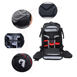 定制logo最佳防水户外<span class=keywords><strong>Dslr</strong></span>相机背包新款相机照片包 - Product Image 1