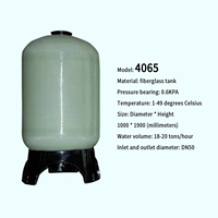 Réservoir de stockage en fibre de verre / Réservoir sous pression en fibre de verre / Réservoir filtrant en fibre de verre avec certification NSF 4065