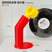 Nouveau support de casque de dessin animé imprimé 3D support de casque d'ordinateur ABS créatif pour bureau