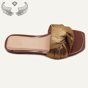 High-quality Summer New Design <b>Open</b>-<b>toe</b> Wholesale Breathable Crystal Ladies' Sandals and slippers - Product Image 4