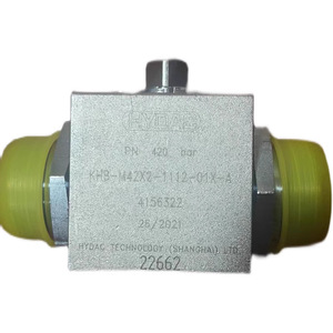 Válvula de Bola de Alta Presión Hydac KHM-35LR-1112-01X-A Roscada Eléctrica para Aceite a Temperatura Normal - Product Image 1