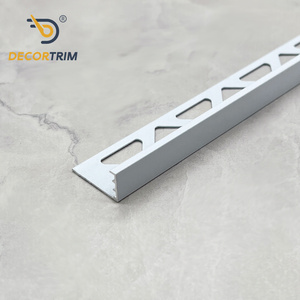 DECORTRIM <span class=keywords><strong>Bande</strong></span> <span class=keywords><strong>de</strong></span> transition en aluminium <span class=keywords><strong>de</strong></span> 23 mm en forme <span class=keywords><strong>de</strong></span> L, 10,8x3 mm, pour bordure <span class=keywords><strong>de</strong></span> carrelage encastrée avec rainure en T pour marches - Product Image 2