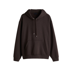 Sweat à capuche en polaire pour homme, personnalisable, respirant, écologique, couleurs unies, prêt pour l'étiquetage privé, OEM en gros - Product Image 1