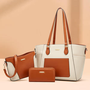 Nouveau sac fourre-tout pour femmes, sac à bandoulière, sac à main, ensemble décontracté trois pièces - Product Image 2