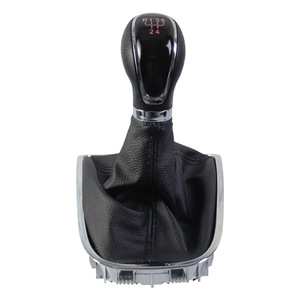 Buick Excelle Gear <b>Shift</b> <b>Knob</b> 5 6 Speed Leather LED Ergonomic Interior Accessory - Product Image 3