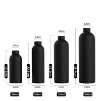 Bouteille d'eau isotherme en acier inoxydable écologique pour usine, bouteille classique pour boissons, bouteilles d'eau, gourdes, bouteilles d'eau chaude personnalisables