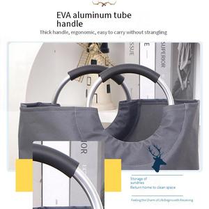 Borsa <span class=keywords><strong>per</strong></span> la lavanderia in tessuto personalizzato Oxford in tessuto sporco cestino <span class=keywords><strong>per</strong></span> <span class=keywords><strong>biancheria</strong></span> pieghevole - Product Image 4