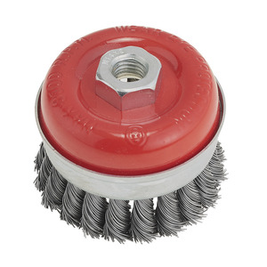 วัสดุขัดถู, แปรงลวด, แปรงถ้วยแบบเกลียว FERVI - Product Image 1