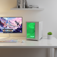 Boîtier PC personnalisé pour mini PC, panneau frontal blanc, boîtier gamer pour PC