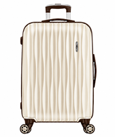 Valise à roulettes universelle en gros de 20, 24, 28 pouces avec serrure TSA, roues à 360 degrés, valise rigide en ABS