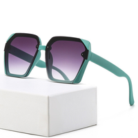 Gafas de Sol de Moda de Lujo al por Mayor con Protección UV400, Gafas de Sol de Marca Extra Grandes 2022, Gafas de Sol Grandes para Mujer