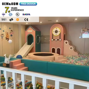 Equipo de Juegos Modular para Niños, para Interiores, con Túneles de Conexión Suaves y Paneles de Actividades para Centros de Juego - Product Image 1