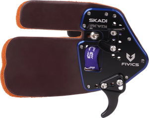 Protector de Dedos para Tiro con Arco Fivics SKADI, para Diestros/Zurdos - Tallas XS, S, M, Accesorio de Cuero Cordovan - Product Image 4