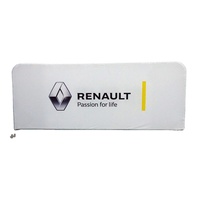 Panneaux d'escrime publicitaires routiers Contrôle des foules en acier Impression numérique personnalisée Bannière Barrière Barricade Couvertures colorées vierges