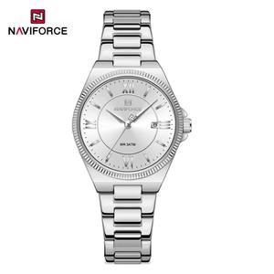 Orologio <span class=keywords><strong>da</strong></span> <span class=keywords><strong>Donna</strong></span> <span class=keywords><strong>di</strong></span> Lusso NAVIFORCE 5073, Cinturino in Acciaio Inossidabile, Regalo <span class=keywords><strong>di</strong></span> Moda, Impermeabile con Data - Product Image 5