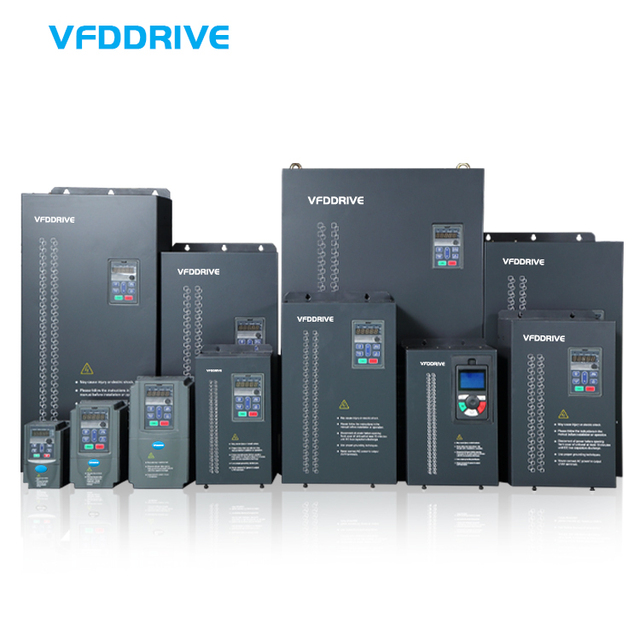 VFD Frequency Converter 4kw 5.5kw 7.5kw 11kw 15kw 18.5kw 1ph 3ph 220v 380v Variable Frequency Drive VFD Inverter AC Motor Drive