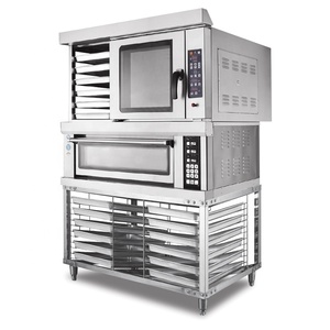 Personalizzare <span class=keywords><strong>Pietra</strong></span> tre deck forni a vapore con cella di fermentazione o <span class=keywords><strong>forno</strong></span> a convezione - Product Image 3