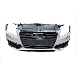 2013-2016 <span class=keywords><strong>Audi</strong></span> <span class=keywords><strong>A7</strong></span> S7 Sport pare-chocs avant Bodykit nouvel état plastique à visser Installation facile antibrouillard découpes universelles - Product Image 1