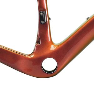 Cadre de vélo de course sur route de cyclocross en fibre de carbone personnalisé YF-R068 BB79 frein à disque UD cadres de vélo de gravier de cyclisme haute résistance - Product Image 5