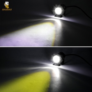 Đèn Tự Động 12V Trắng-vàng Mini Driving Lights <span class=keywords><strong>Spot</strong></span> Light <span class=keywords><strong>Led</strong></span> Cho Xe Máy - Product Image 4