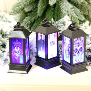 New cross-border product: Halloween glowing <b>oil</b> lamp, Halloween gift, pumpkin <b>lantern</b>, party glowing ornament. - Product Image 3