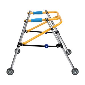 รถหัดเดินเด็ก Wei Yikang รุ่น KDB-914A02LP แบบสี่ล้อ พับได้ สำหรับพยุงขาส่วนล่าง - Product Image 3