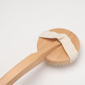 Hình Bầu Dục Lông Tự Nhiên Khô Bàn Chải <span class=keywords><strong>Scrubber</strong></span> Cơ Thể Tắm Và Mặt <span class=keywords><strong>Scrubber</strong></span> Với Gỗ Sồi Xử Lý Bọt biển & Scrubbers - Product Image 4